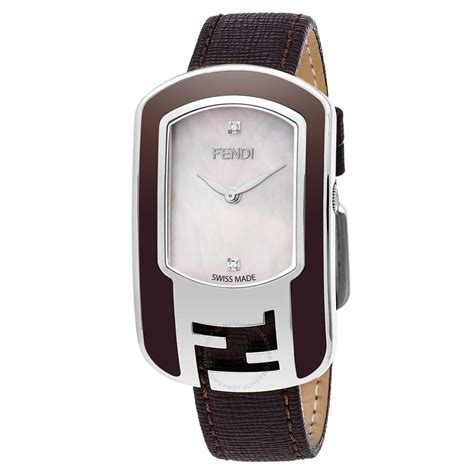 fendi women's watch with diamonds|fendi diamond watch sale.